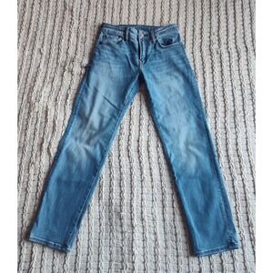 American Eagle Slim Straight Mens Jeans 28x30 Next Level Airflex Light Wash